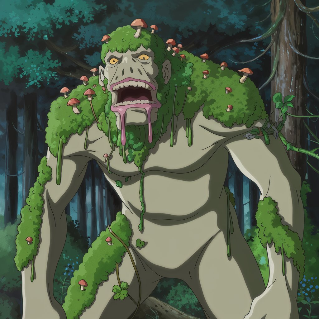 Moss-Maw - The weird Anime